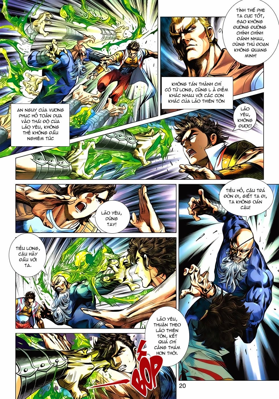 Truyện Tranh Tân Tác Long Hổ Môn trang 4