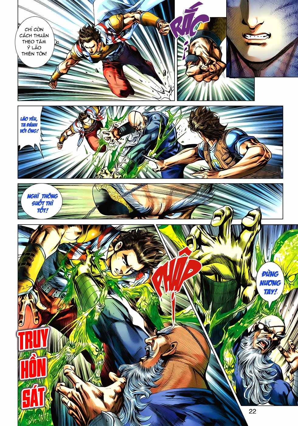 Truyện Tranh Tân Tác Long Hổ Môn trang 4