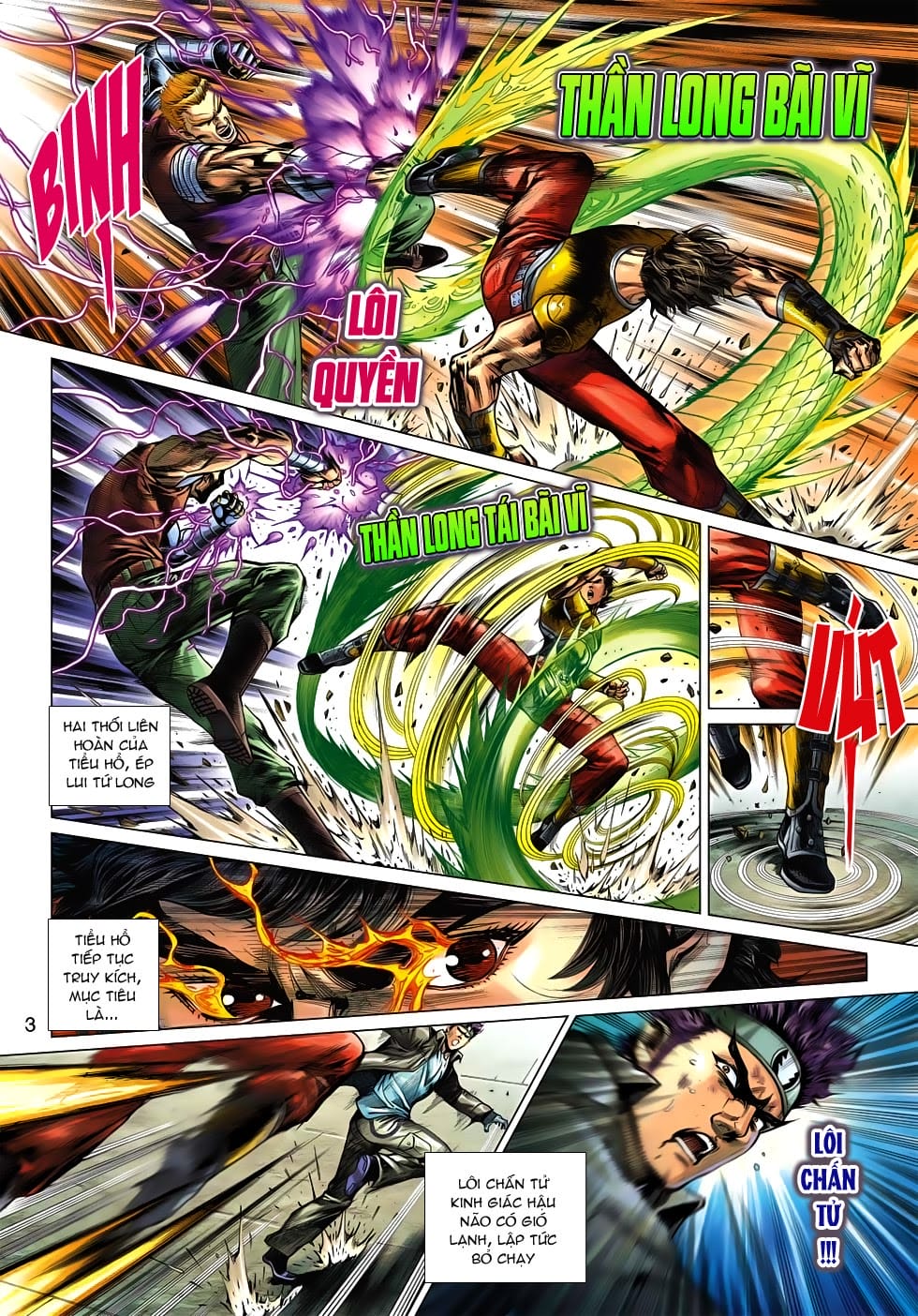 Truyện Tranh Tân Tác Long Hổ Môn trang 4