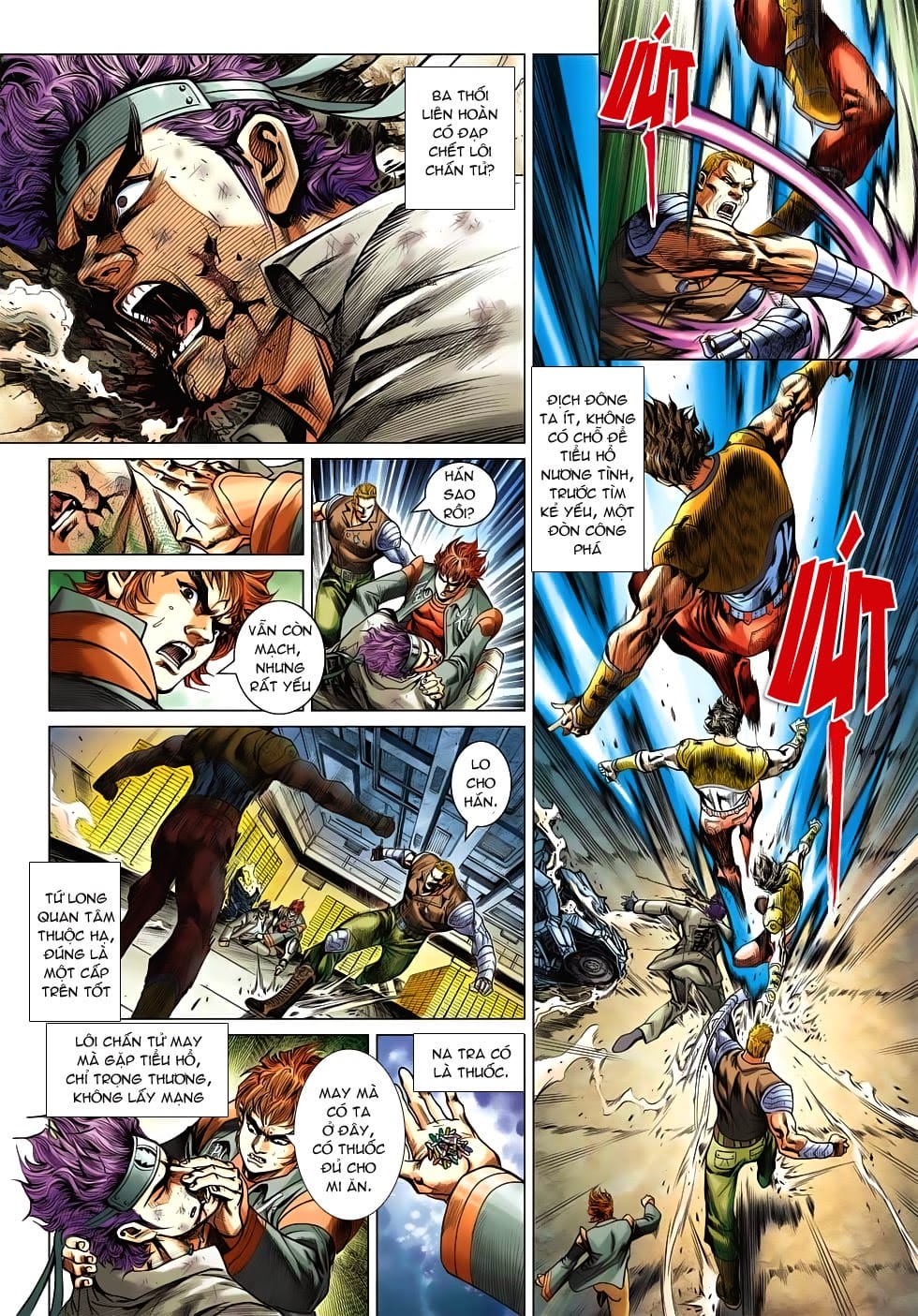 Truyện Tranh Tân Tác Long Hổ Môn trang 4