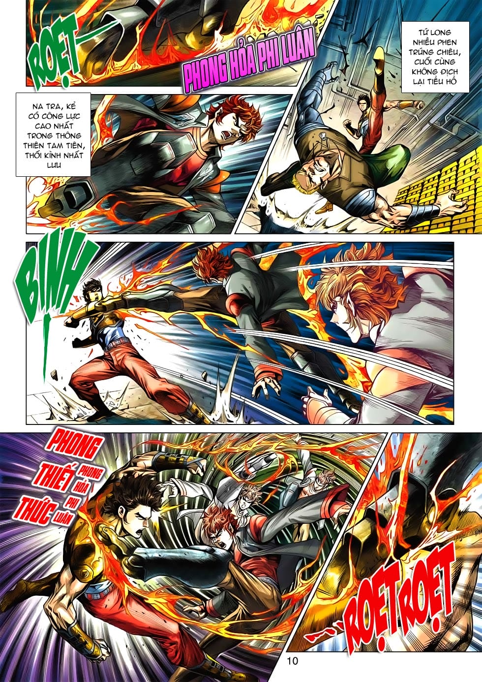 Truyện Tranh Tân Tác Long Hổ Môn trang 4