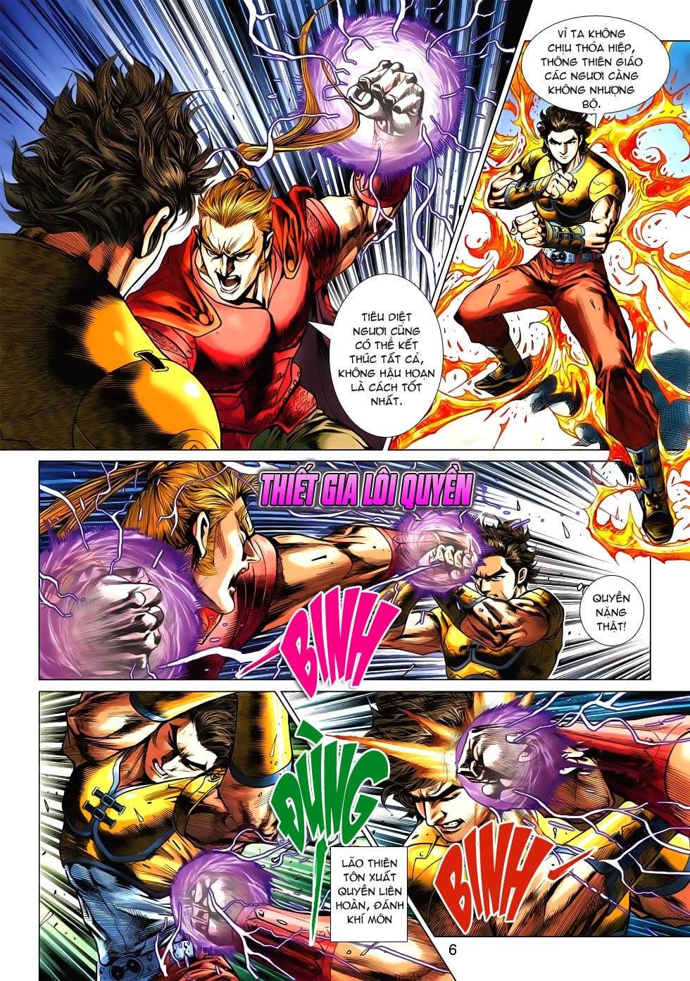 Truyện Tranh Tân Tác Long Hổ Môn trang 4