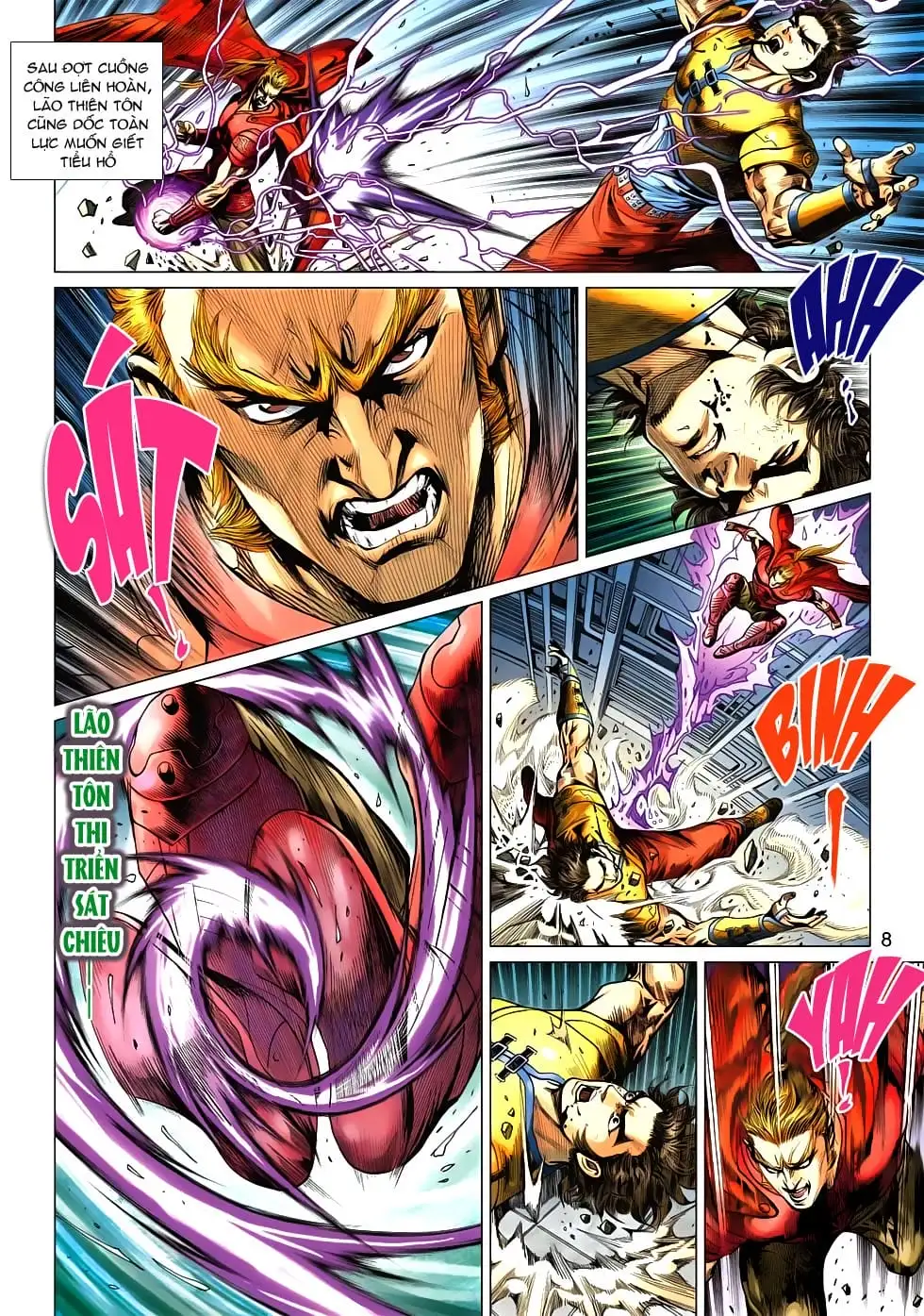 Truyện Tranh Tân Tác Long Hổ Môn trang 4