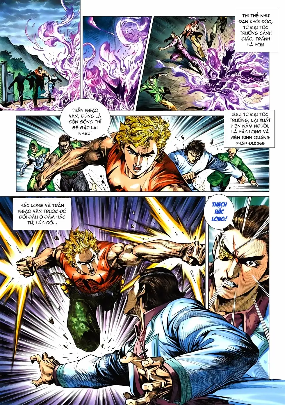 Truyện Tranh Tân Tác Long Hổ Môn trang 4