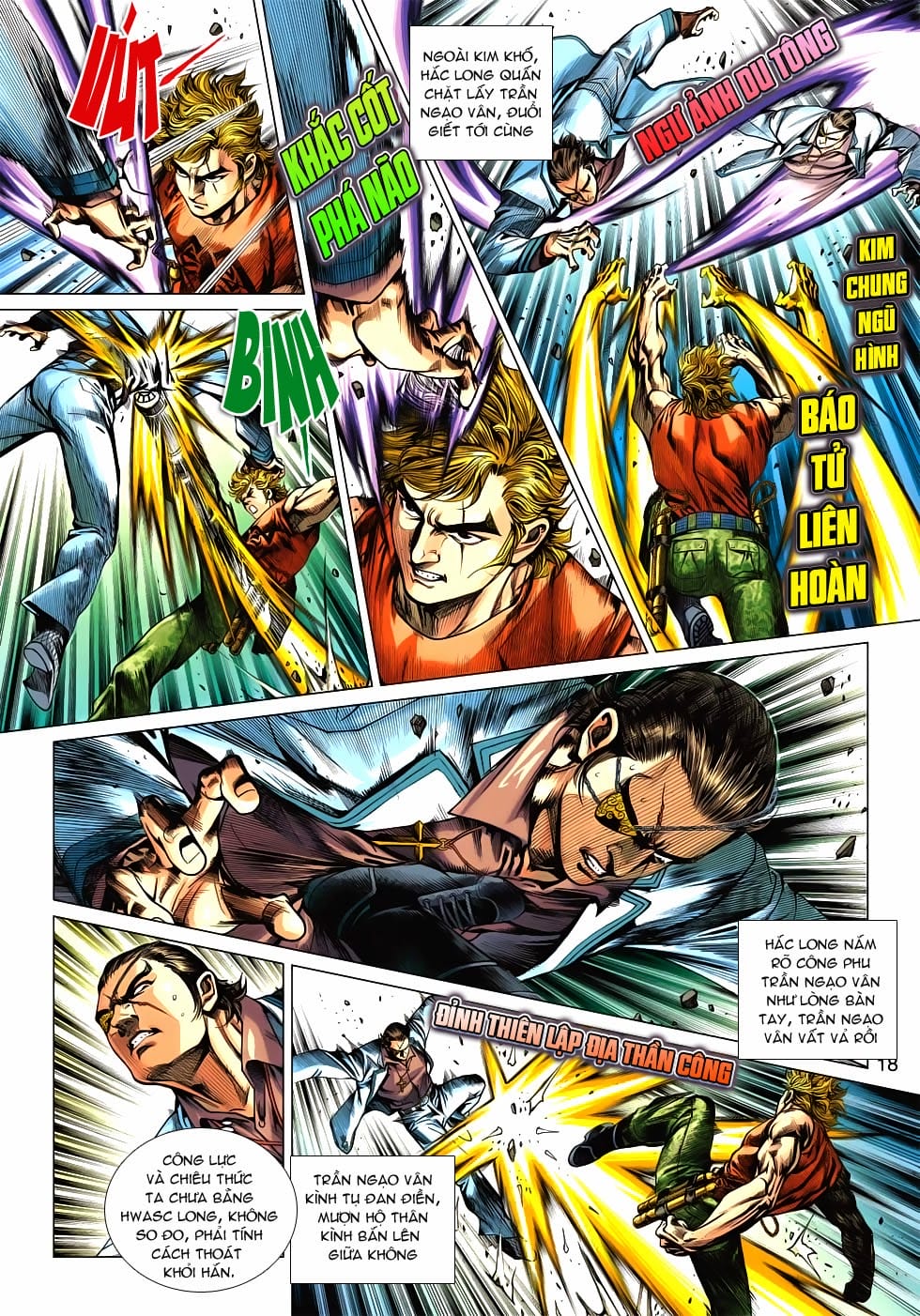 Truyện Tranh Tân Tác Long Hổ Môn trang 4