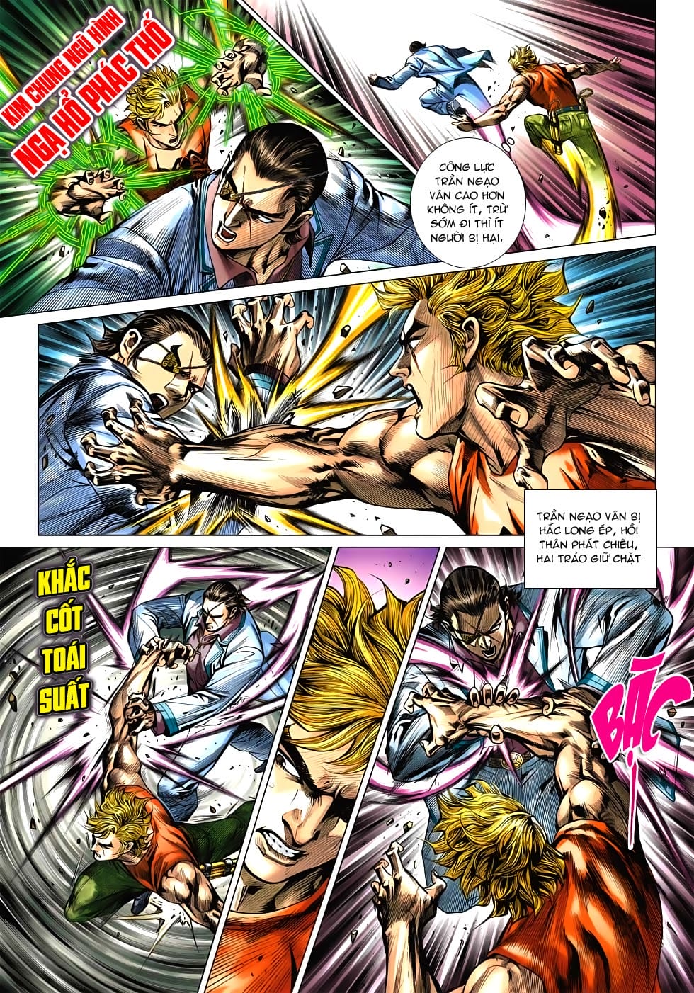 Truyện Tranh Tân Tác Long Hổ Môn trang 4