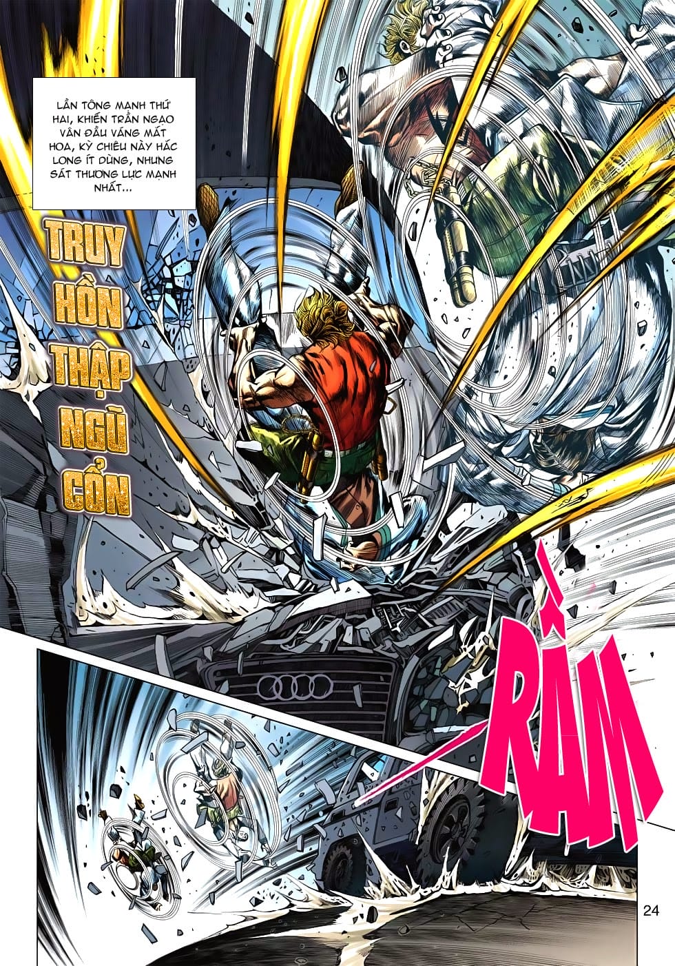 Truyện Tranh Tân Tác Long Hổ Môn trang 4