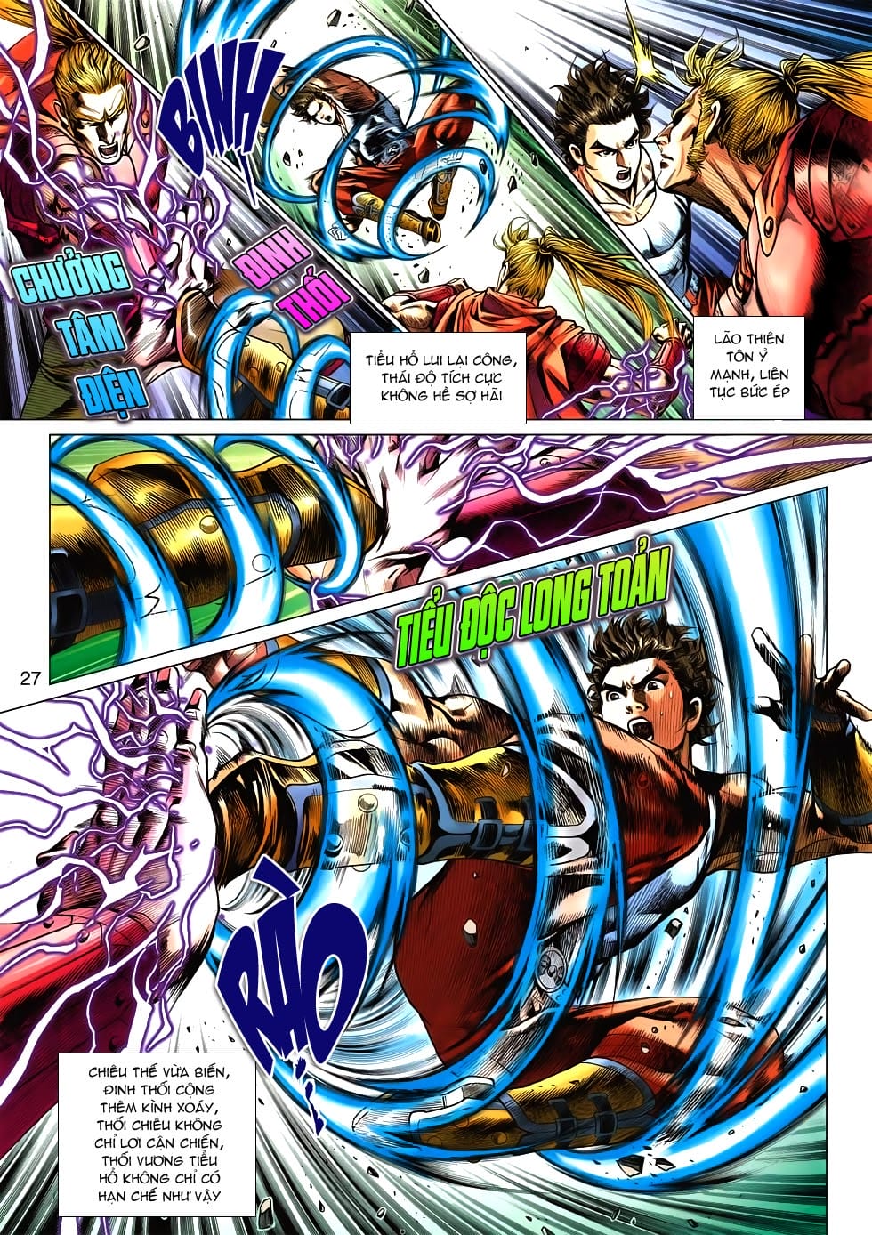 Truyện Tranh Tân Tác Long Hổ Môn trang 4