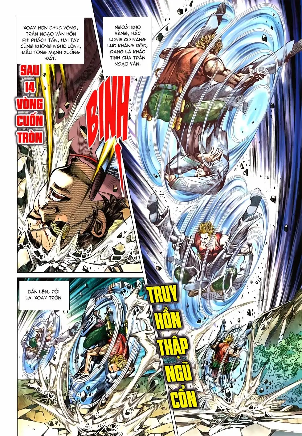 Truyện Tranh Tân Tác Long Hổ Môn trang 4