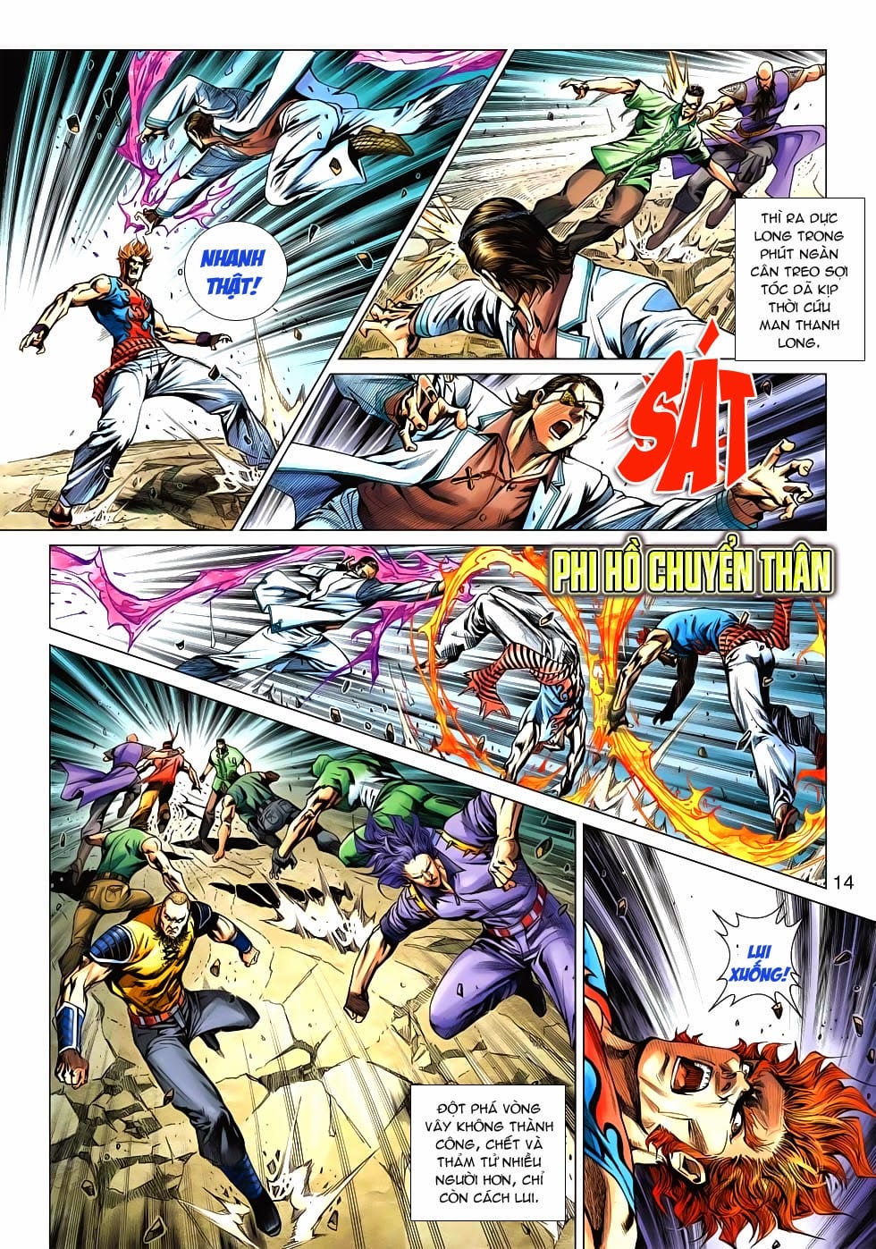 Truyện Tranh Tân Tác Long Hổ Môn trang 4