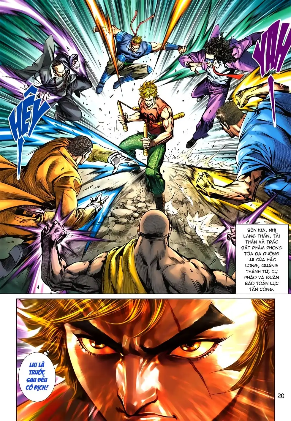 Truyện Tranh Tân Tác Long Hổ Môn trang 4