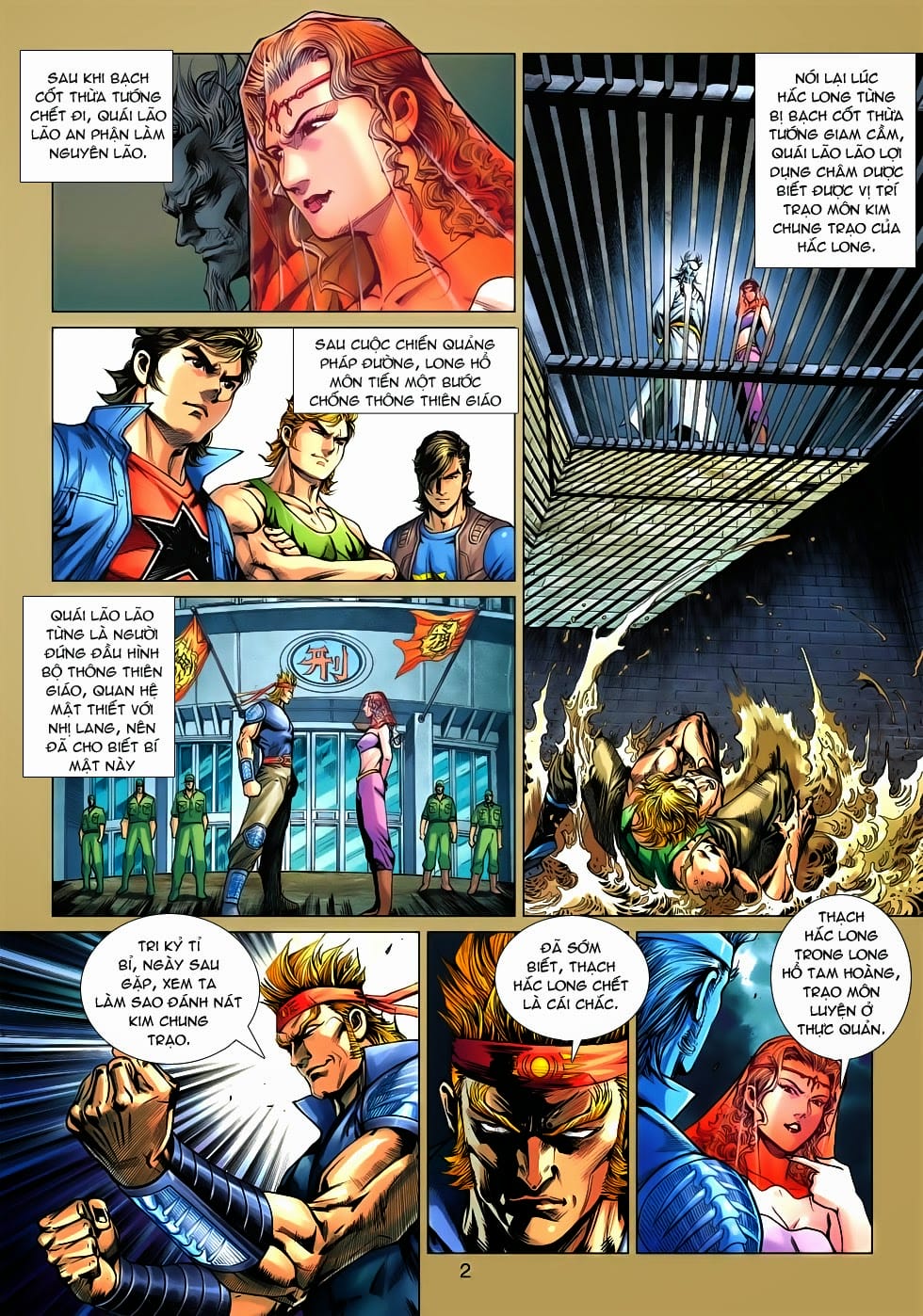 Truyện Tranh Tân Tác Long Hổ Môn trang 4
