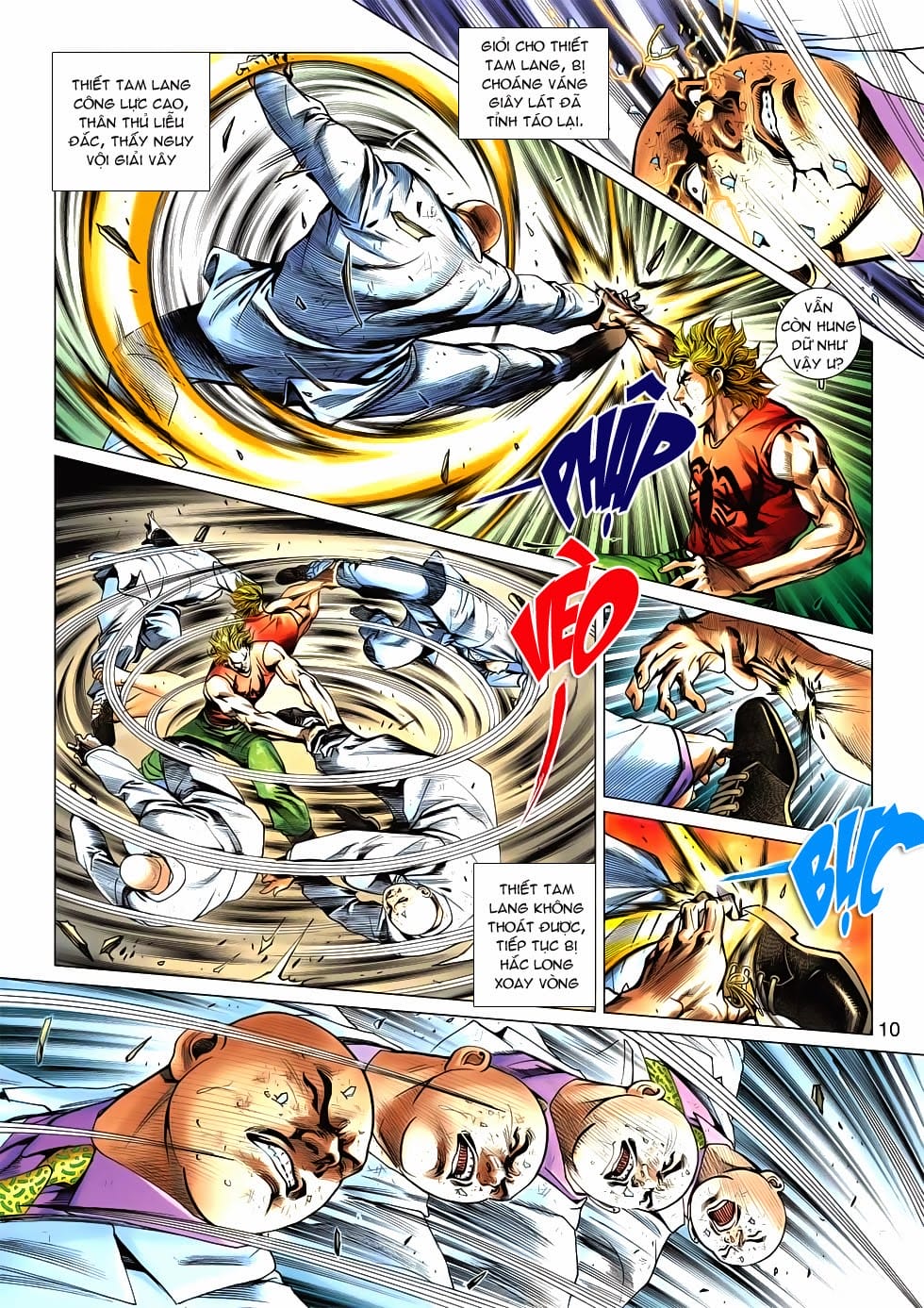 Truyện Tranh Tân Tác Long Hổ Môn trang 4