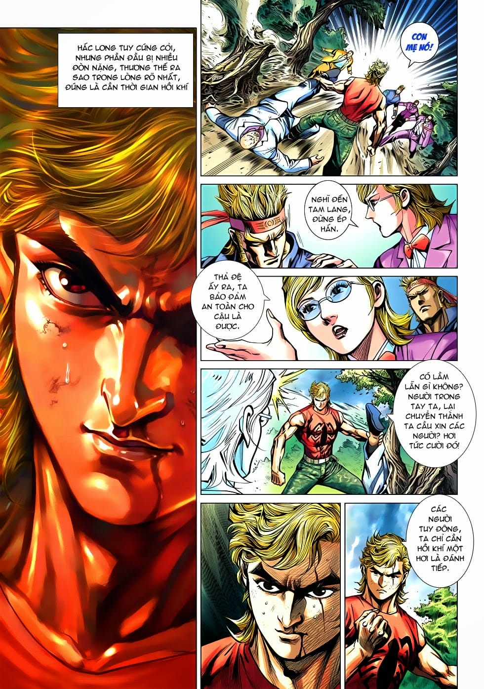 Truyện Tranh Tân Tác Long Hổ Môn trang 4