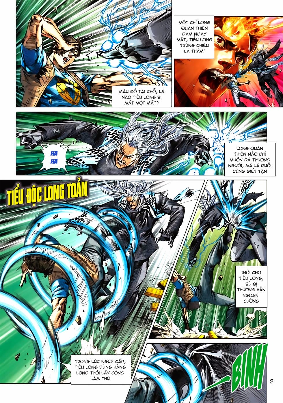 Truyện Tranh Tân Tác Long Hổ Môn trang 4