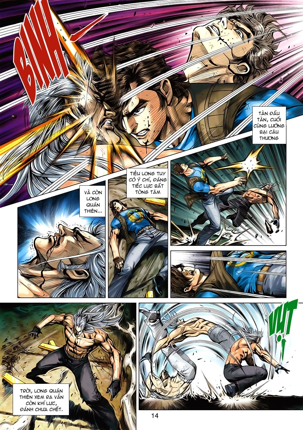 Truyện Tranh Tân Tác Long Hổ Môn trang 4