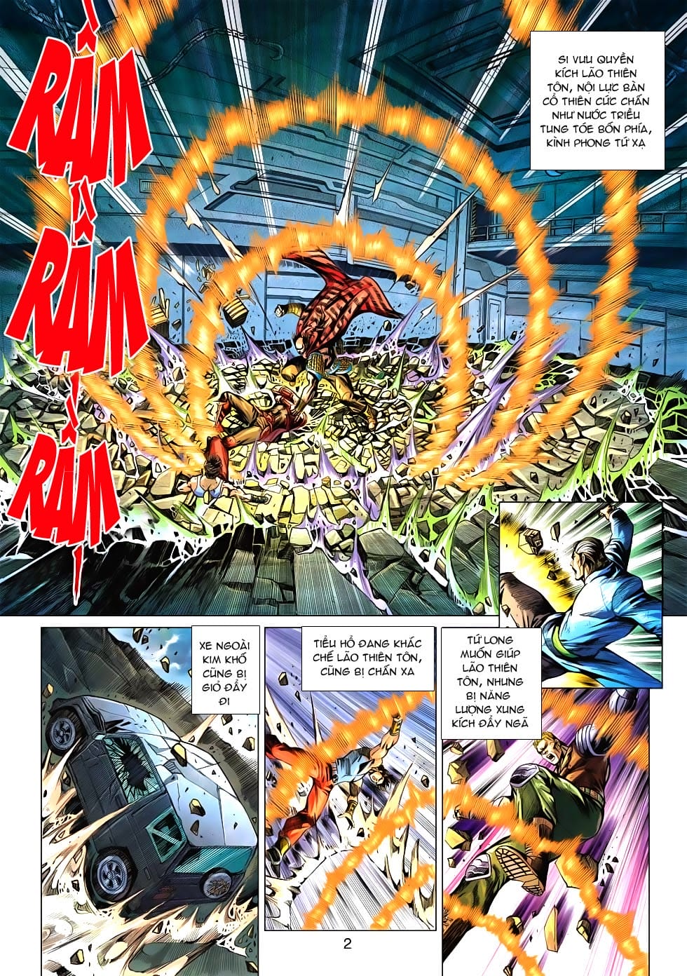 Truyện Tranh Tân Tác Long Hổ Môn trang 4