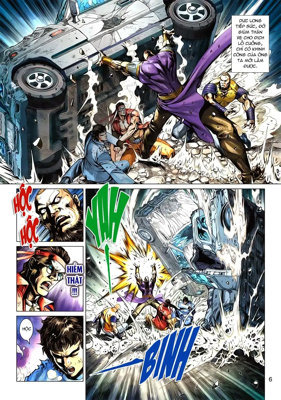 Truyện Tranh Tân Tác Long Hổ Môn trang 4