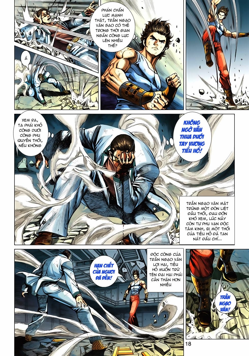 Truyện Tranh Tân Tác Long Hổ Môn trang 4