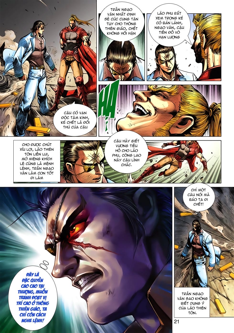 Truyện Tranh Tân Tác Long Hổ Môn trang 4