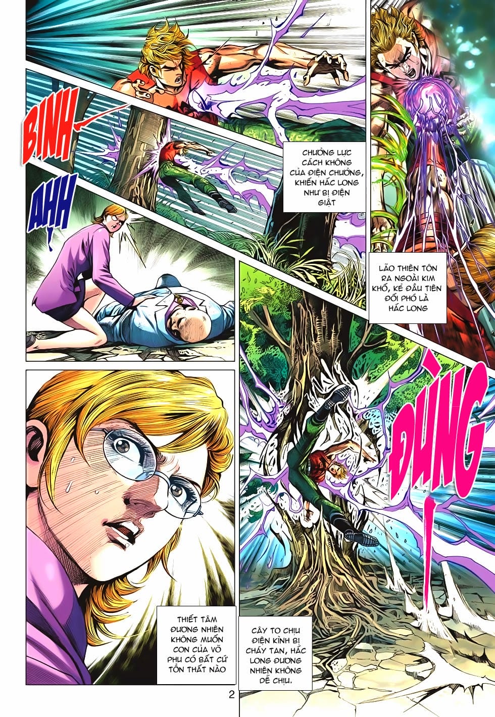 Truyện Tranh Tân Tác Long Hổ Môn trang 4