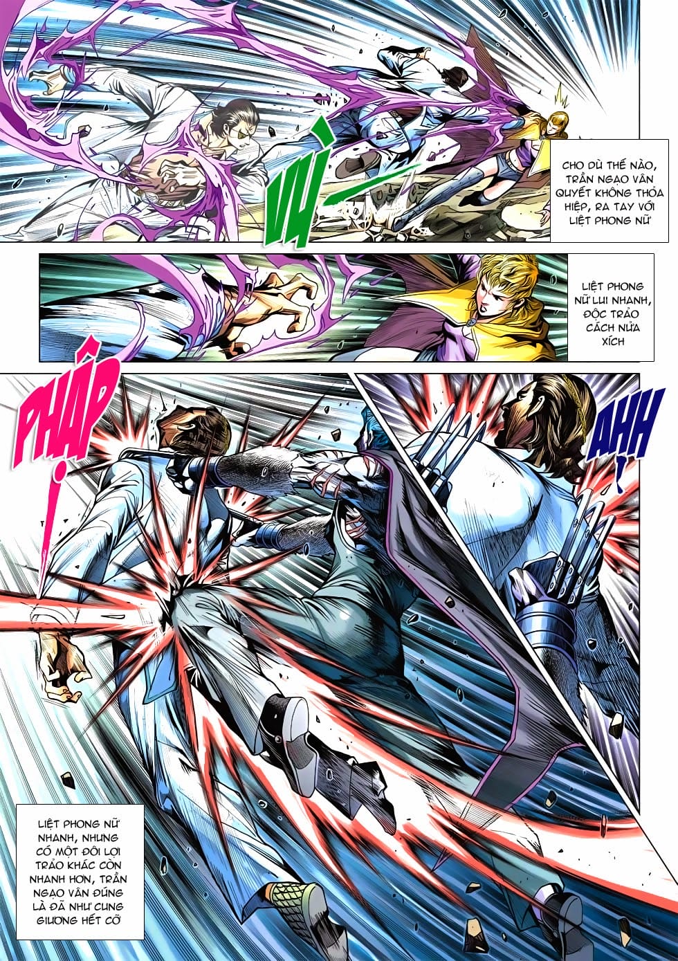 Truyện Tranh Tân Tác Long Hổ Môn trang 4