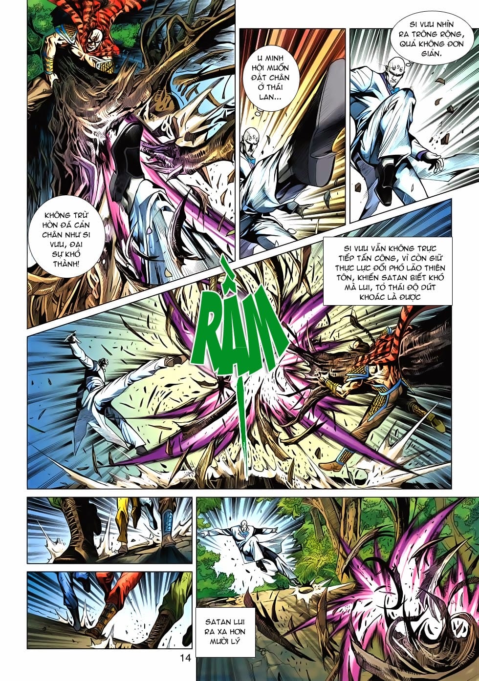 Truyện Tranh Tân Tác Long Hổ Môn trang 4