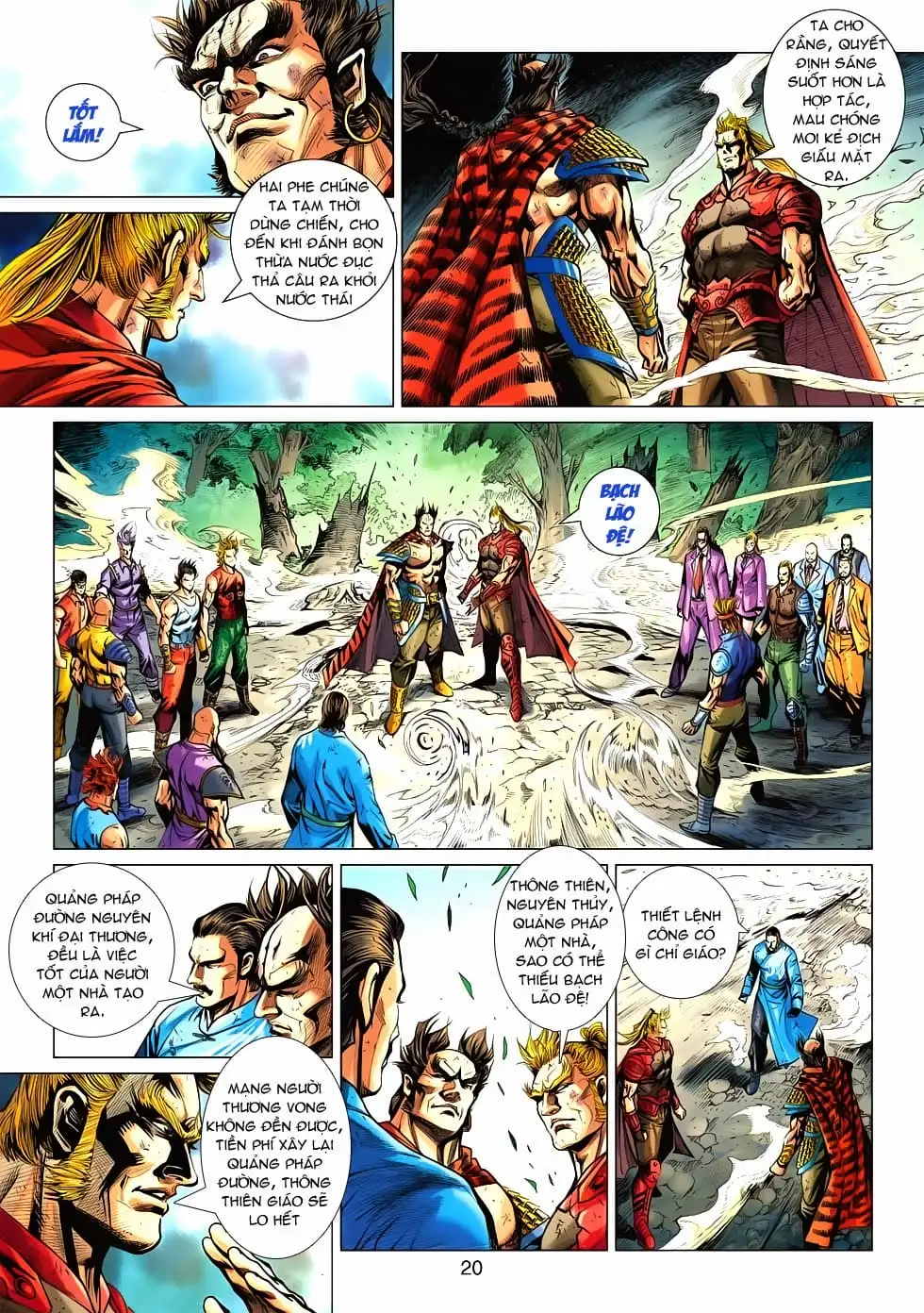 Truyện Tranh Tân Tác Long Hổ Môn trang 4