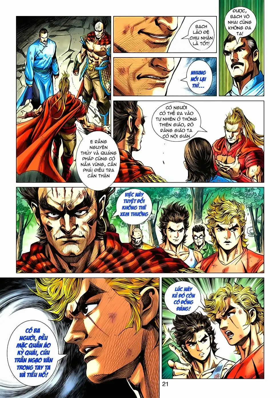 Truyện Tranh Tân Tác Long Hổ Môn trang 4