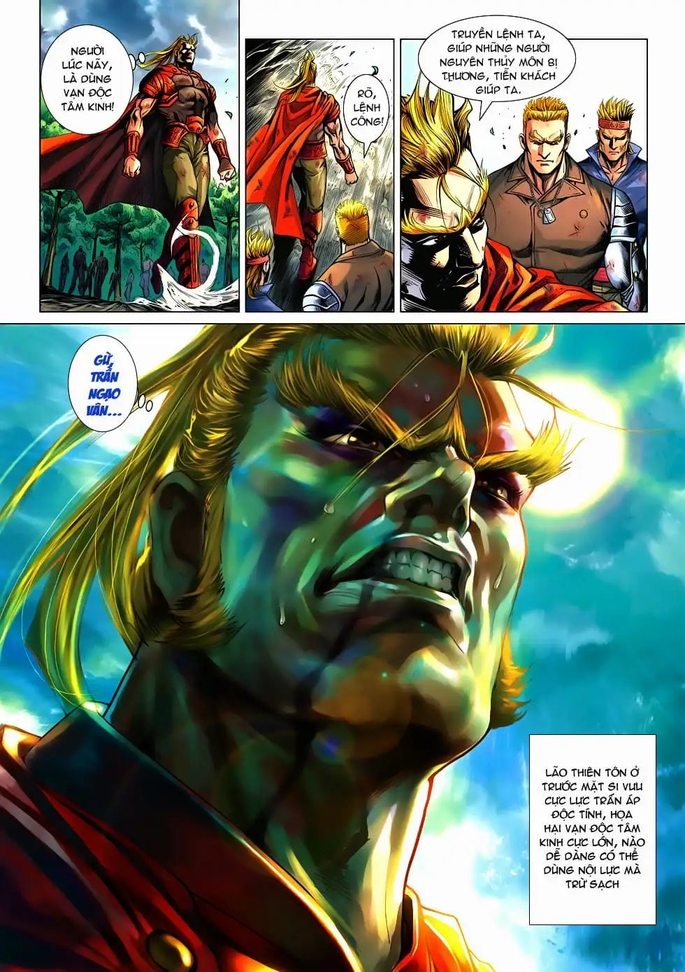 Truyện Tranh Tân Tác Long Hổ Môn trang 4
