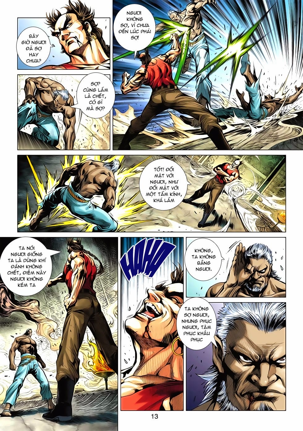 Truyện Tranh Tân Tác Long Hổ Môn trang 4