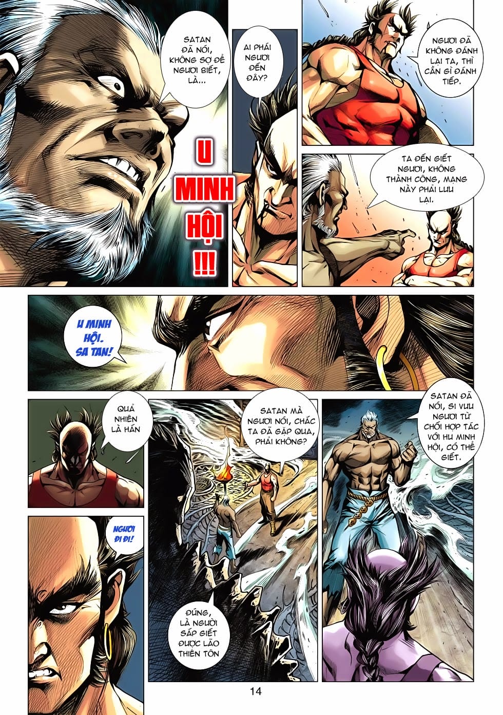 Truyện Tranh Tân Tác Long Hổ Môn trang 4