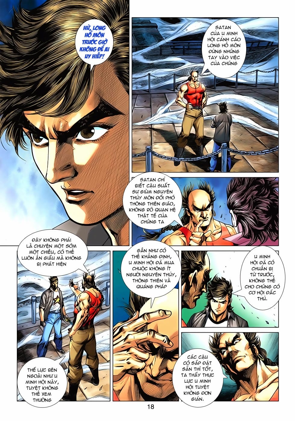 Truyện Tranh Tân Tác Long Hổ Môn trang 4