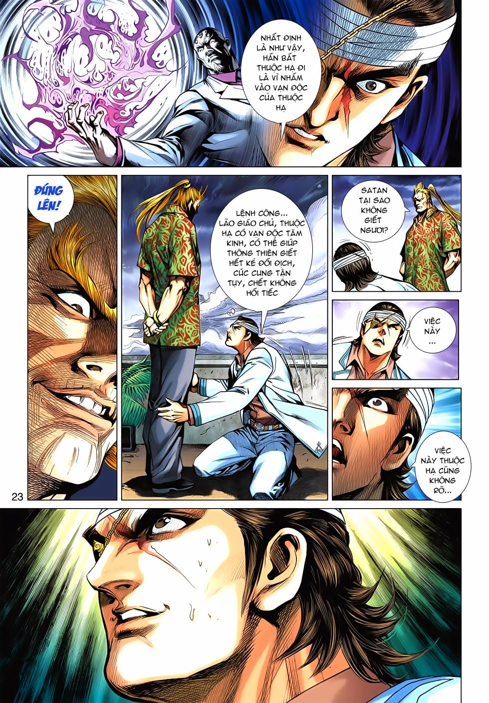 Truyện Tranh Tân Tác Long Hổ Môn trang 4