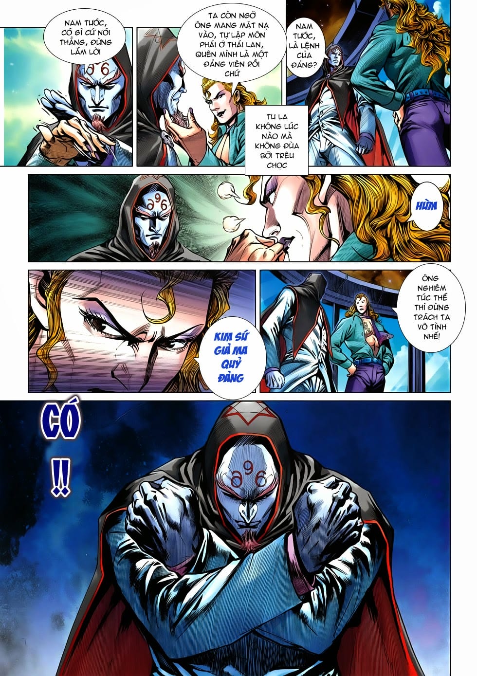 Truyện Tranh Tân Tác Long Hổ Môn trang 4