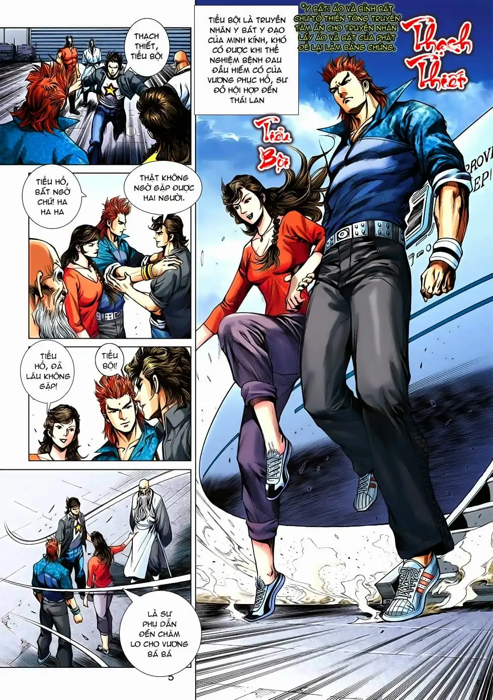 Truyện Tranh Tân Tác Long Hổ Môn trang 4