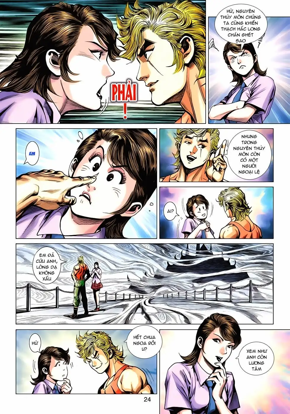 Truyện Tranh Tân Tác Long Hổ Môn trang 4