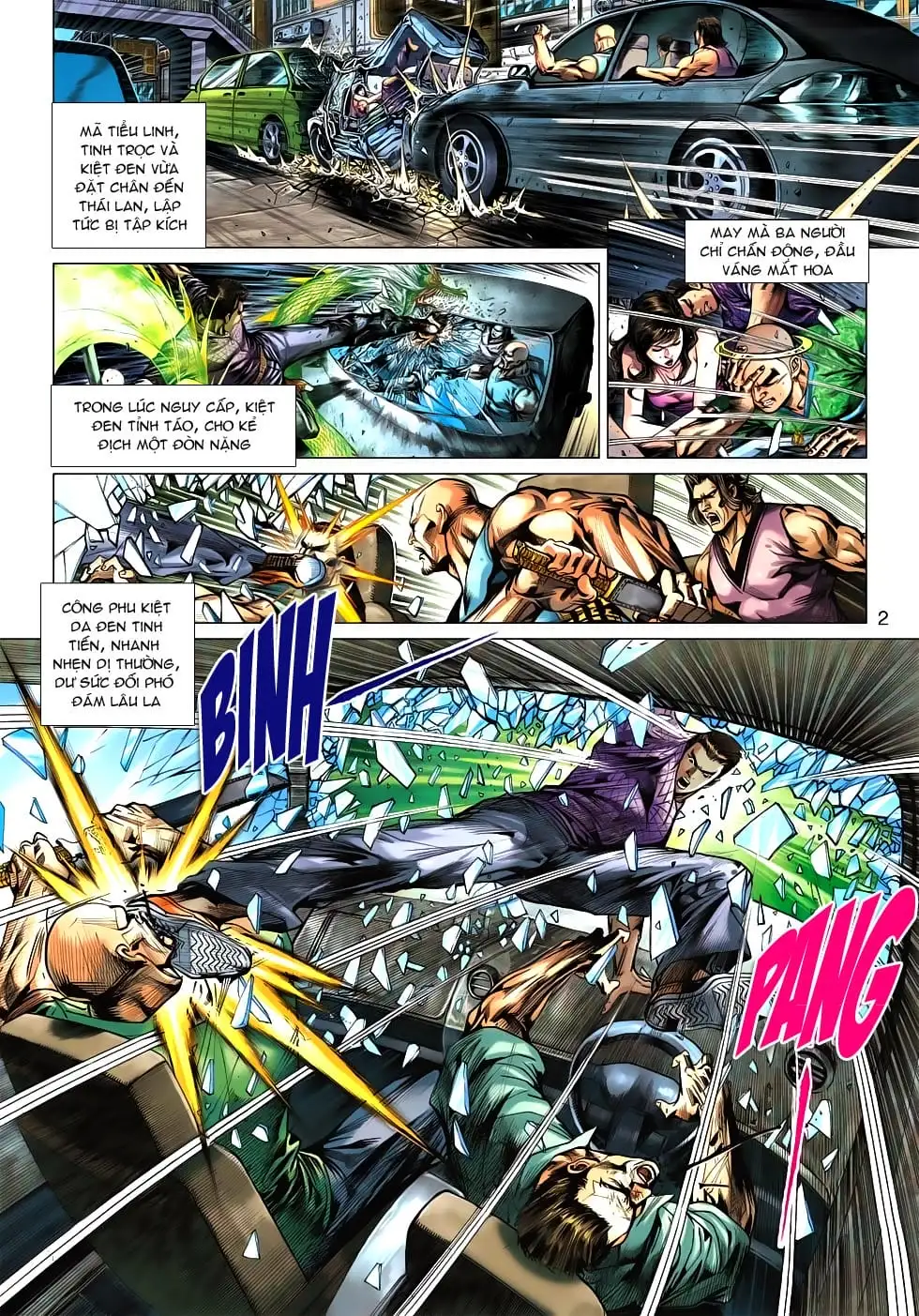 Truyện Tranh Tân Tác Long Hổ Môn trang 4