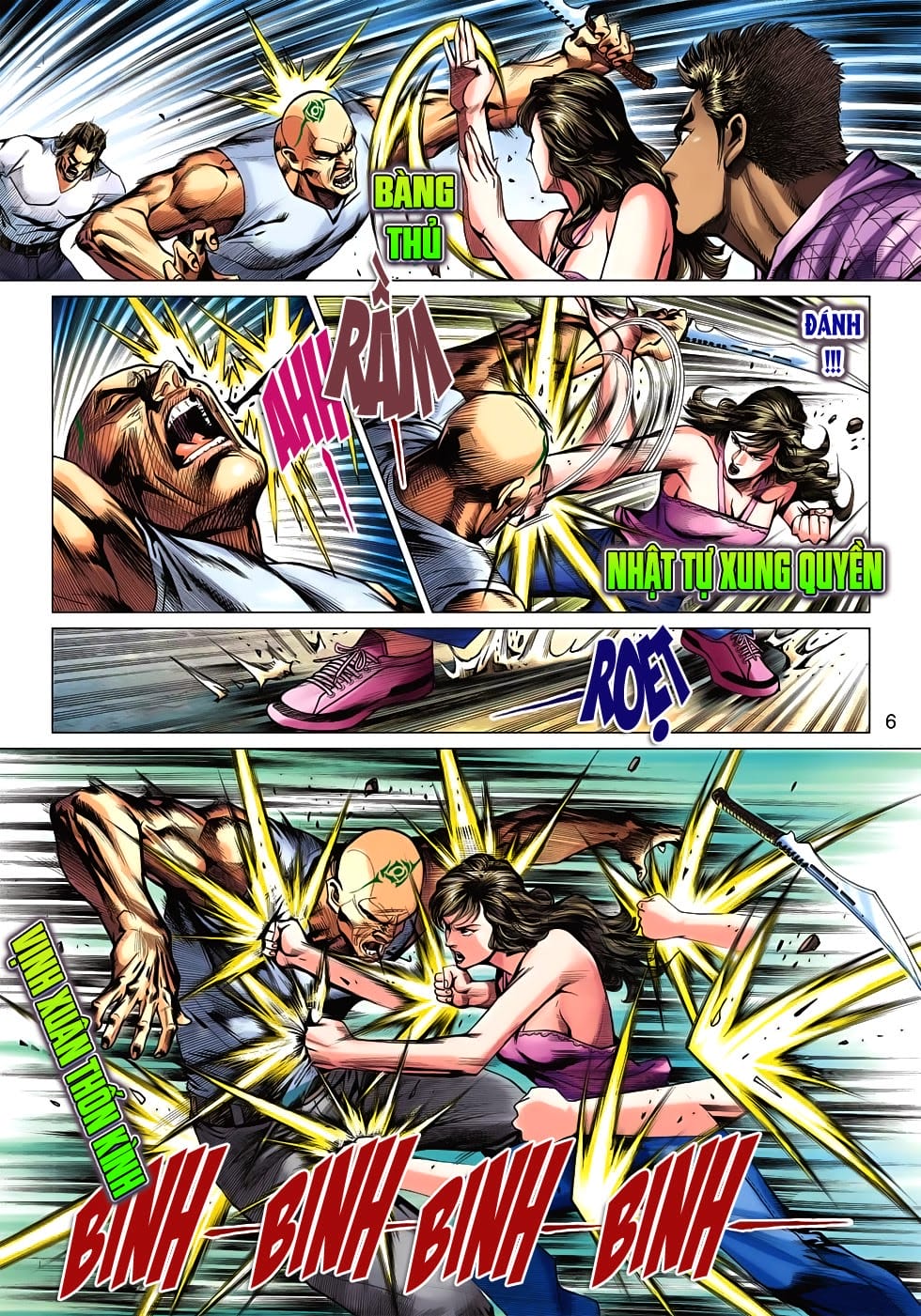 Truyện Tranh Tân Tác Long Hổ Môn trang 4