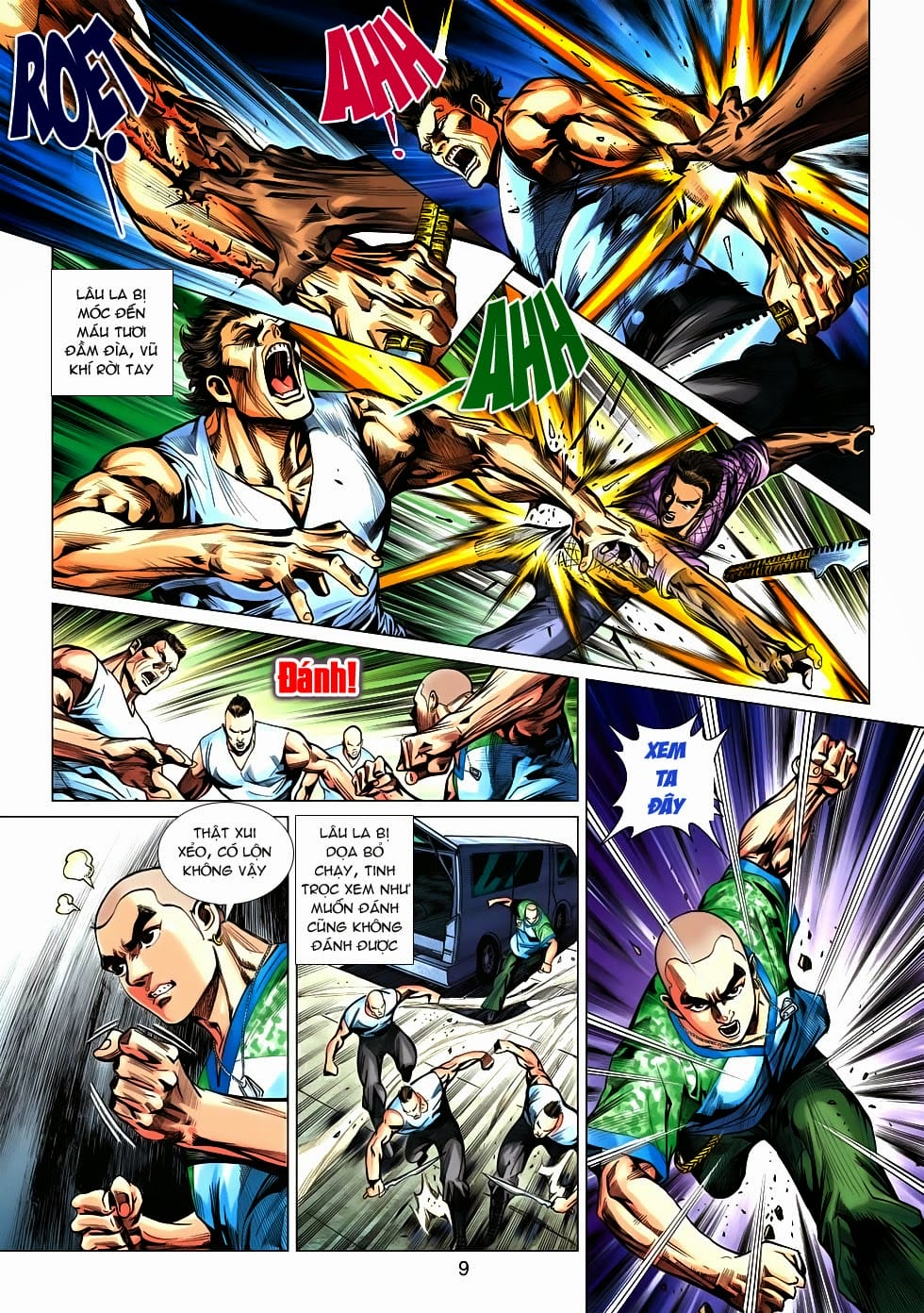 Truyện Tranh Tân Tác Long Hổ Môn trang 4