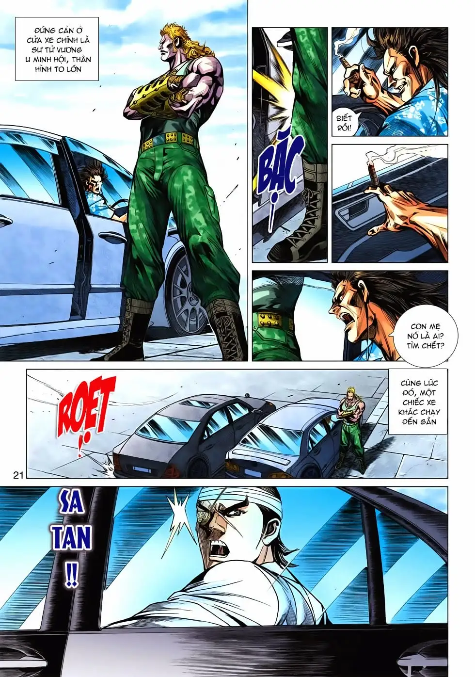 Truyện Tranh Tân Tác Long Hổ Môn trang 4