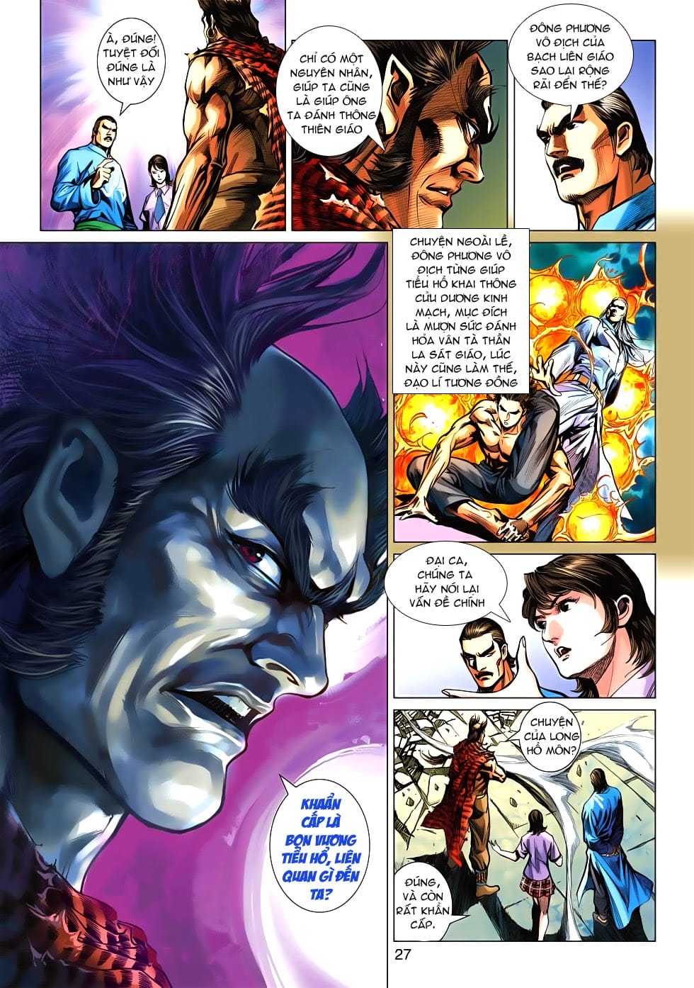 Truyện Tranh Tân Tác Long Hổ Môn trang 4