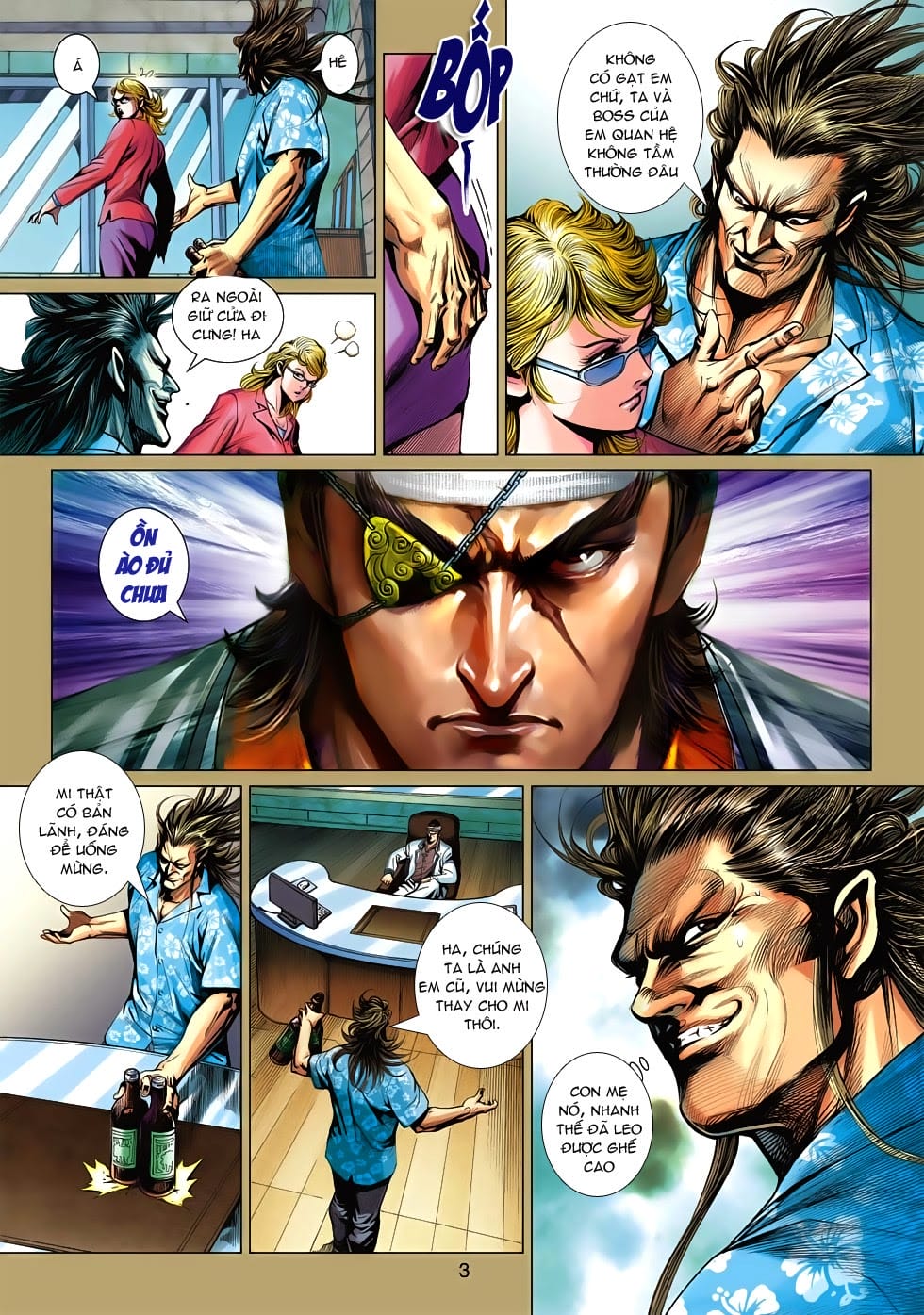 Truyện Tranh Tân Tác Long Hổ Môn trang 4