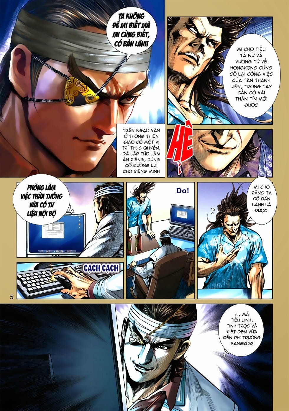 Truyện Tranh Tân Tác Long Hổ Môn trang 4