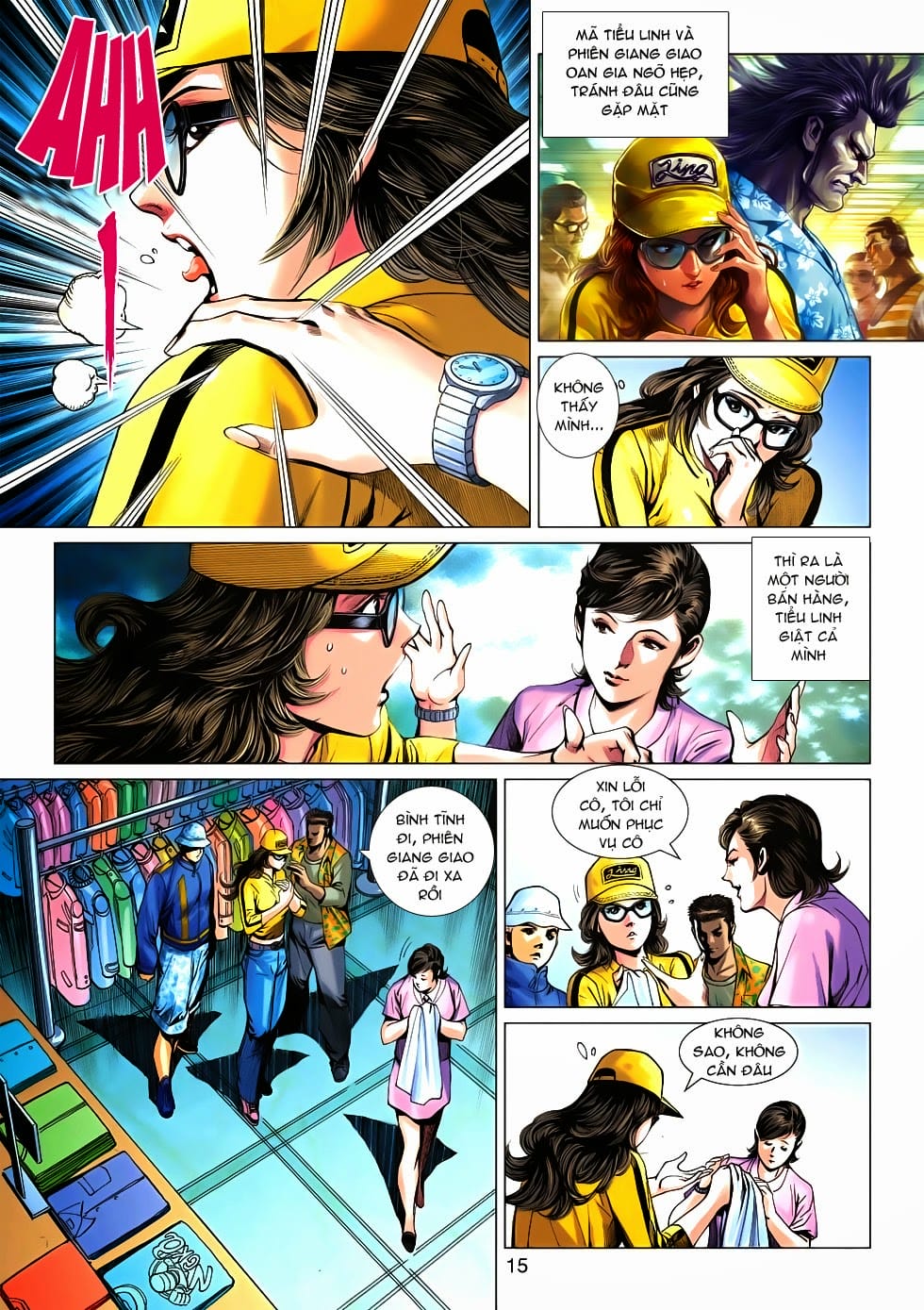 Truyện Tranh Tân Tác Long Hổ Môn trang 4