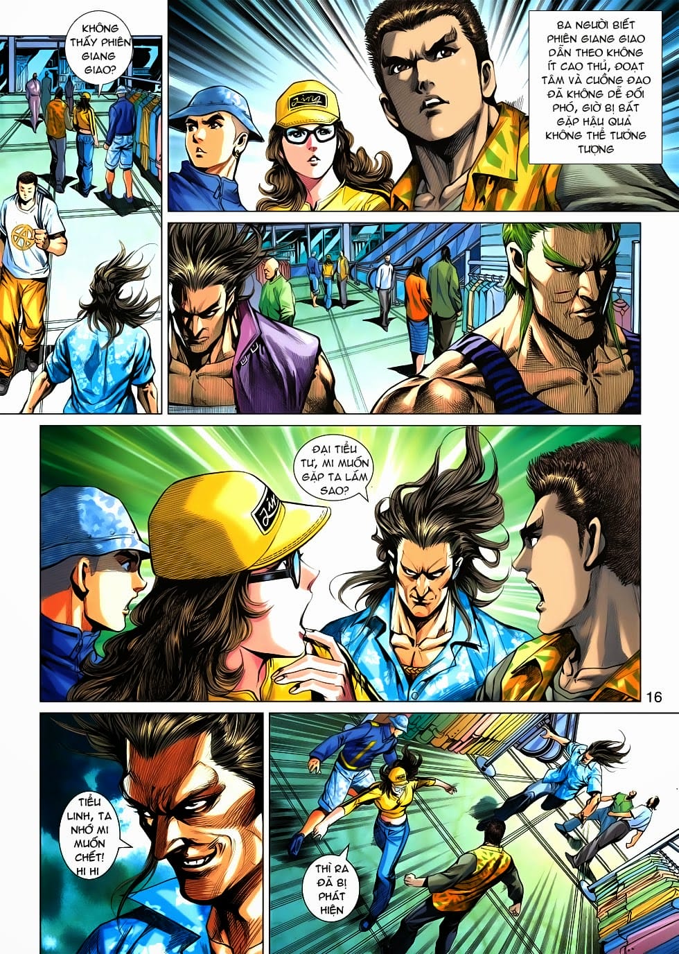 Truyện Tranh Tân Tác Long Hổ Môn trang 4