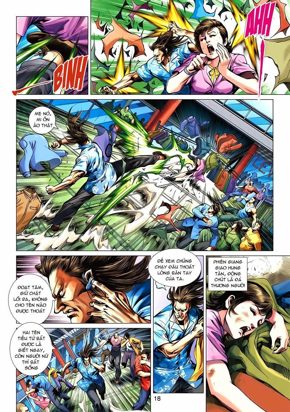 Truyện Tranh Tân Tác Long Hổ Môn trang 4