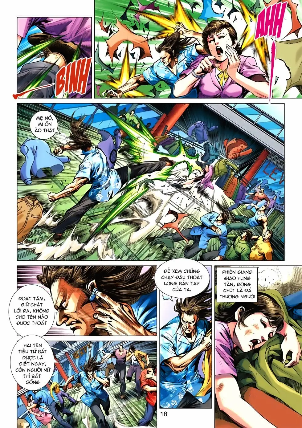 Truyện Tranh Tân Tác Long Hổ Môn trang 4