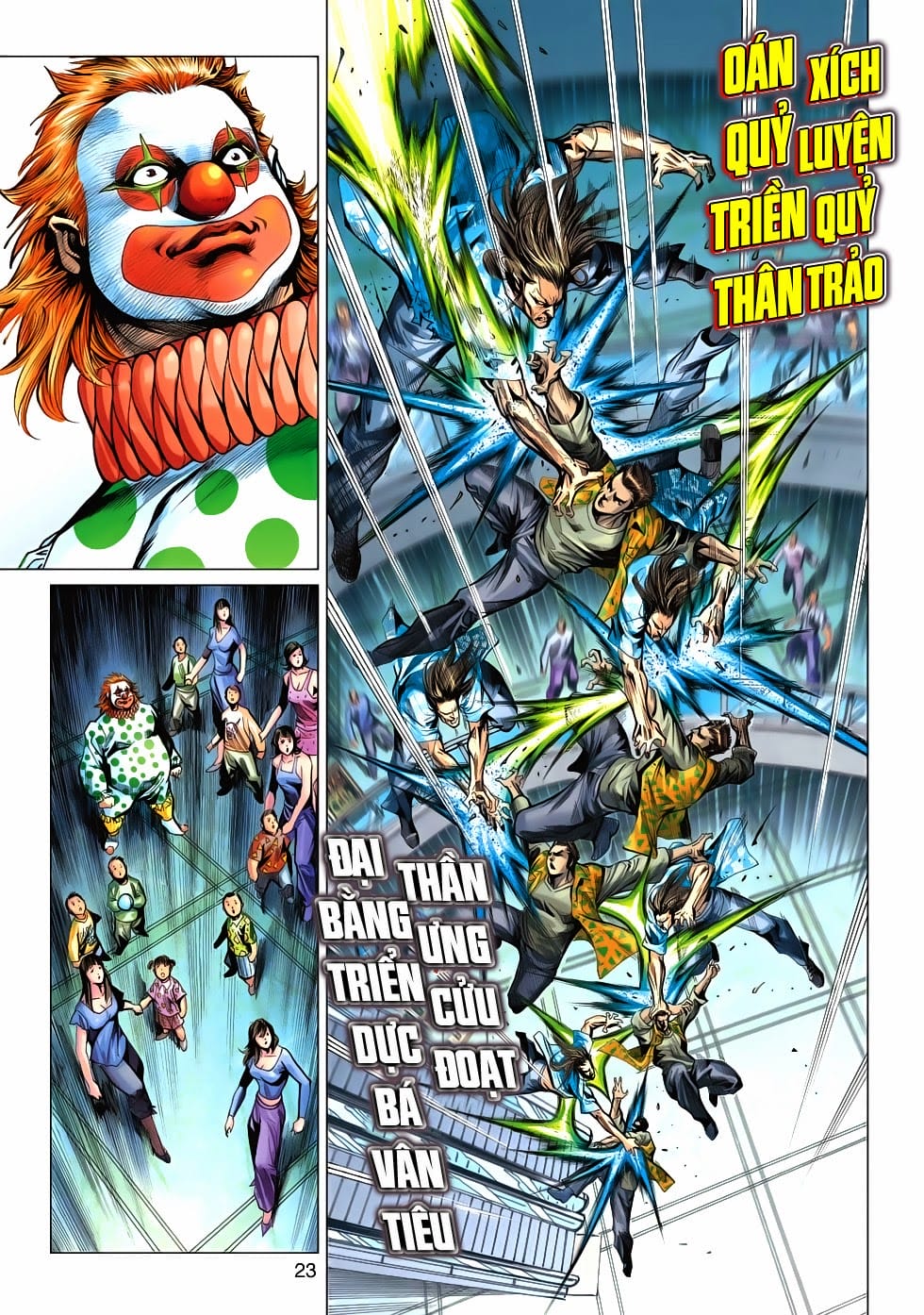 Truyện Tranh Tân Tác Long Hổ Môn trang 4