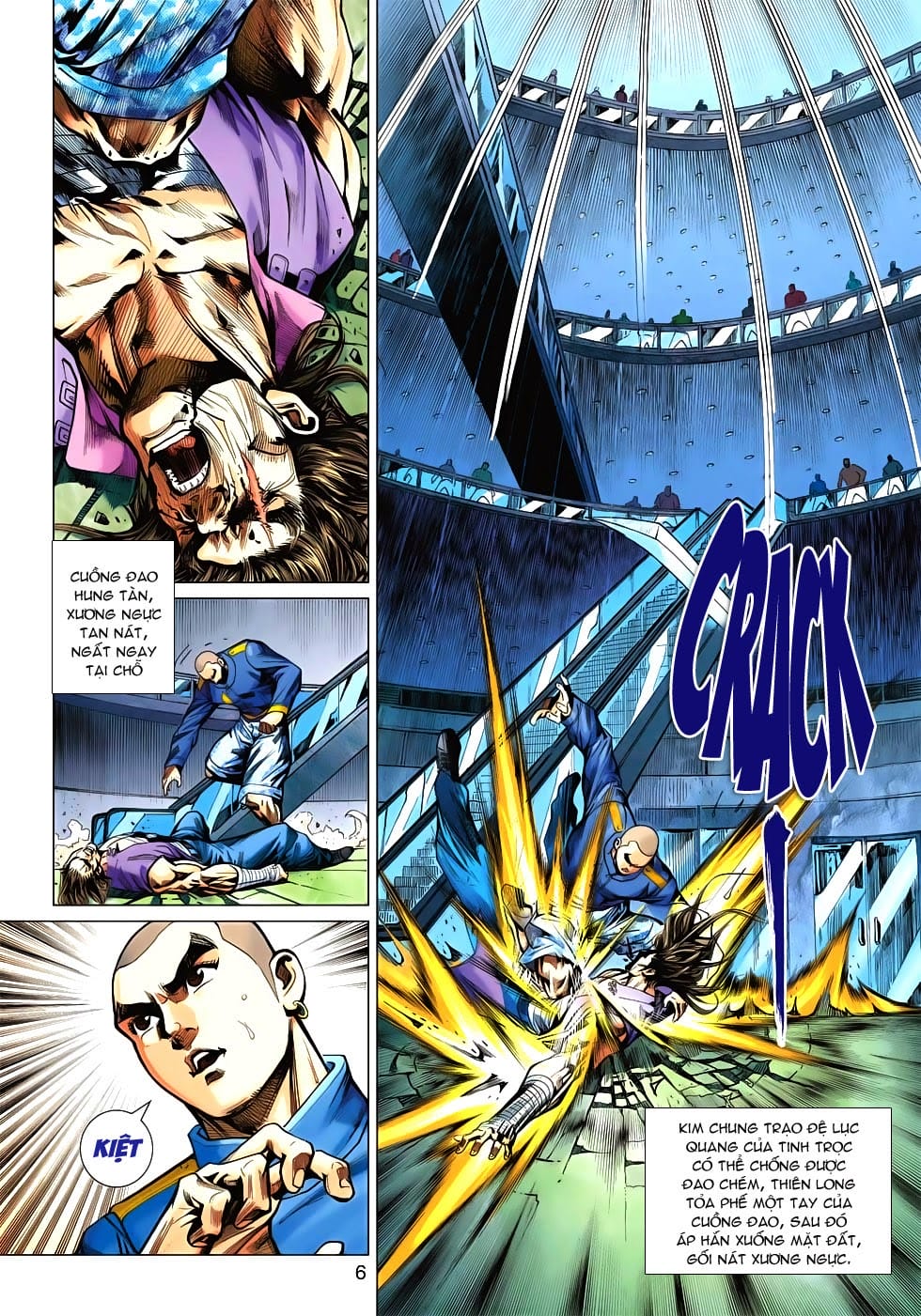 Truyện Tranh Tân Tác Long Hổ Môn trang 4